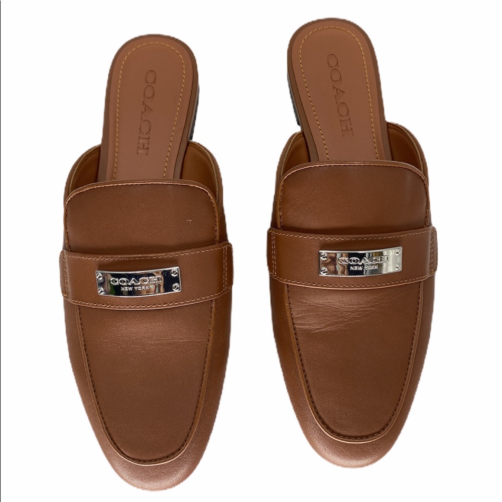 NEW COACH SADDLE MULES 7.5US No Box